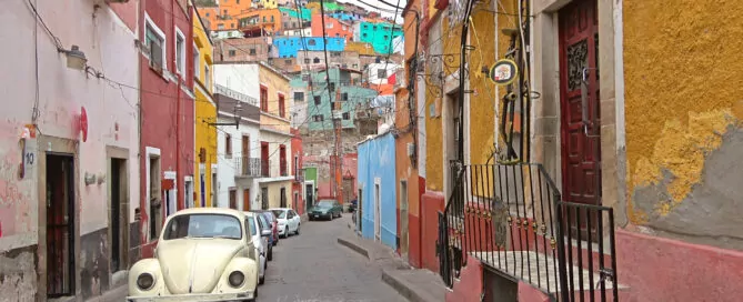 calles y callejones en guanajuato