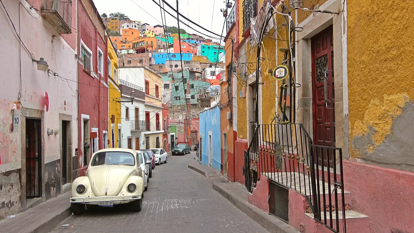 calles y callejones en guanajuato
